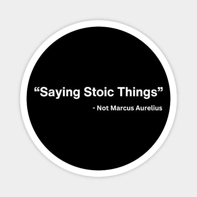 Stoic Quote Magnet by AnimeVision